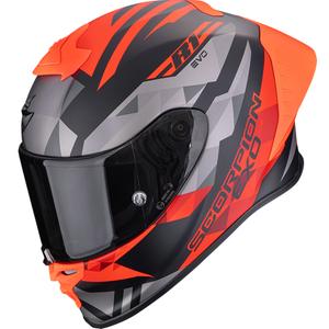 Scorpion EXO-R1 EVO II Air Valere Motorrad Integralhelm matt schwarz-rot