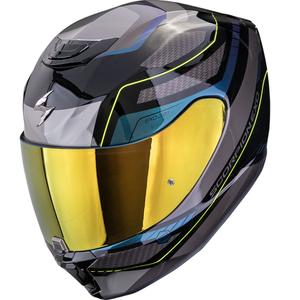 Scorpion EXO-391 Leo Motorrad Integralhelm schwarz-blau