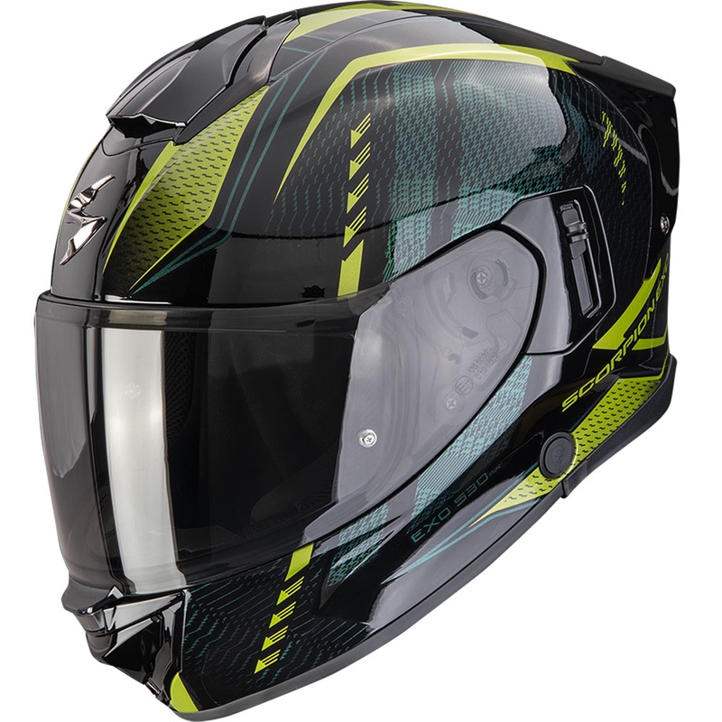 Scorpion EXO-530 Air Theras Motorrad Integralhelm schwarz-grün