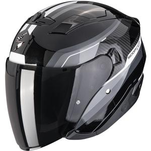 Scorpion EXO-230 Hipe Jethelm schwarz-silber
