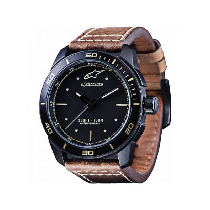 Alpinestars Tech Heritage schwarz matte Uhr