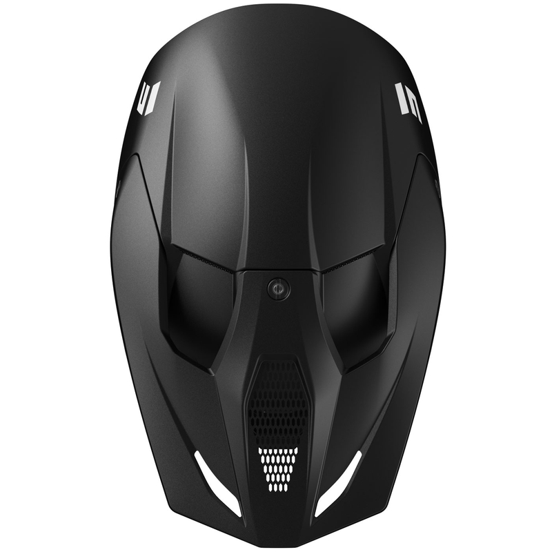 Motocross-Helm Shot Furious Solid mattschwarz