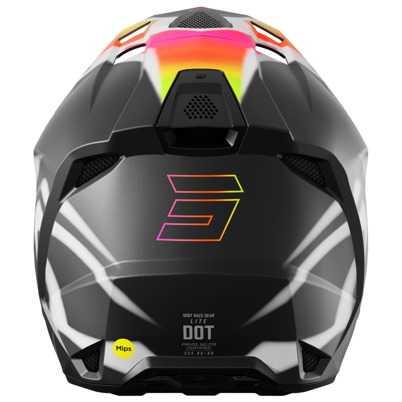 Shot Lite Devil Motocrosshelm mattschwarz