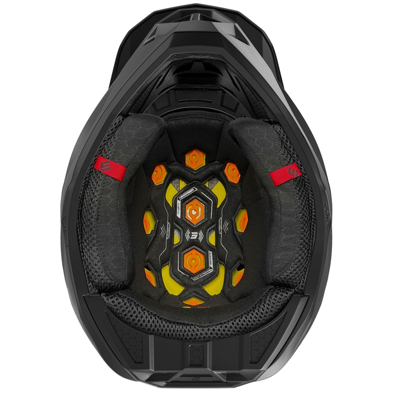 Motocross-Helm Shot Lite Solid mattschwarz