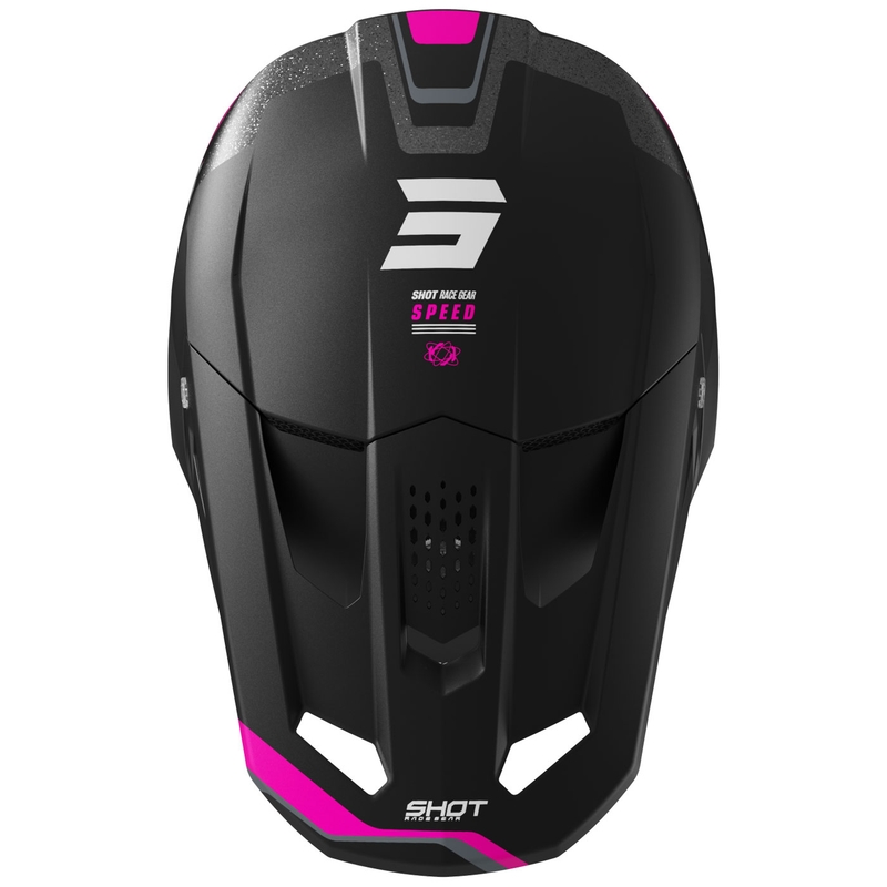 Motocross-Helm Shot Speed Atomic matt rosa