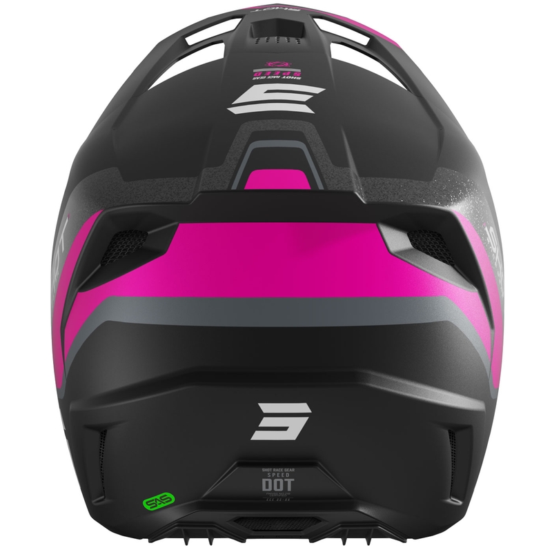 Motocross-Helm Shot Speed Atomic matt rosa
