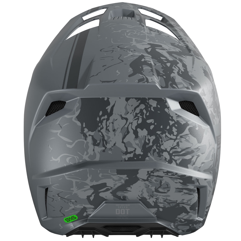 Motocross-Helm Shot Speed Battle mattgrau