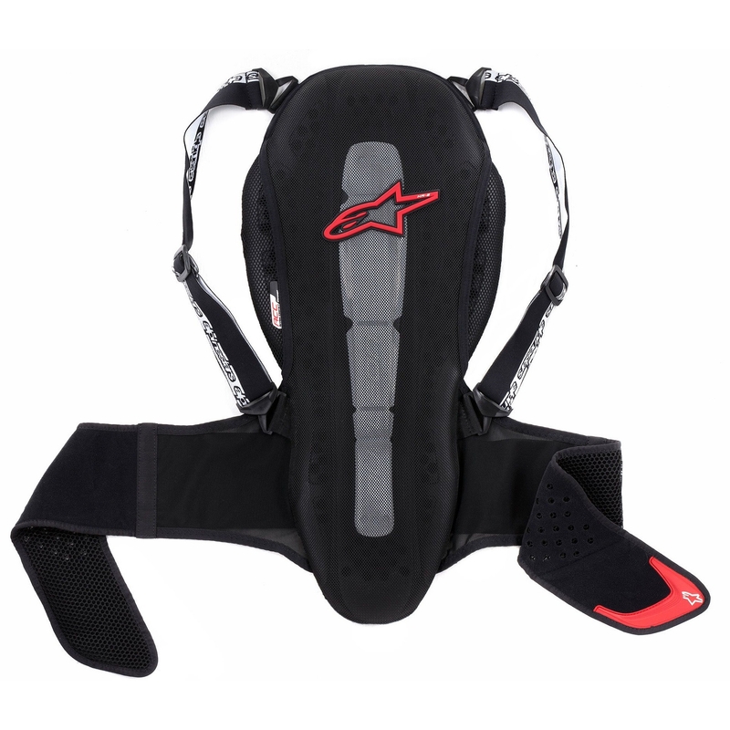 Alpinestars Nucleon KR-2 Wirbelsäulenprotektor schwarz-rot