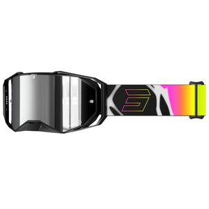 Motocross-Brille Shot Lite Devil mattschwarz