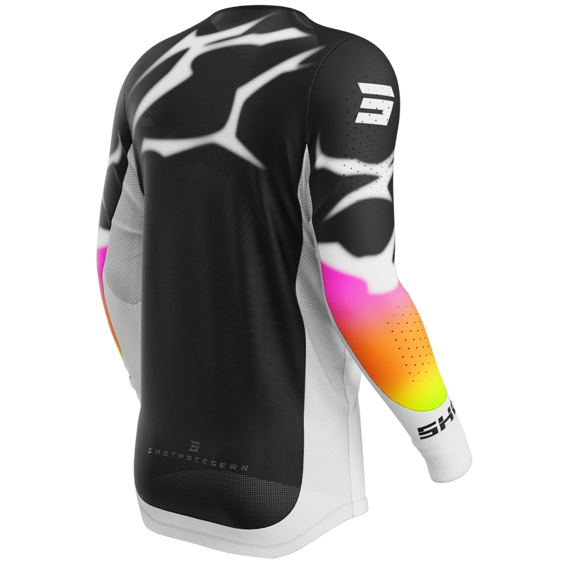 Shot Aerolite Devil Motocross-Trikot schwarz