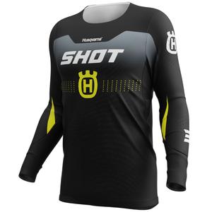 Shot Aerolite HVA 26 Motocross-Trikot schwarz-grau