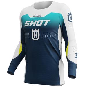 Motocross-Trikot Shot Aerolite HVA 26 blau