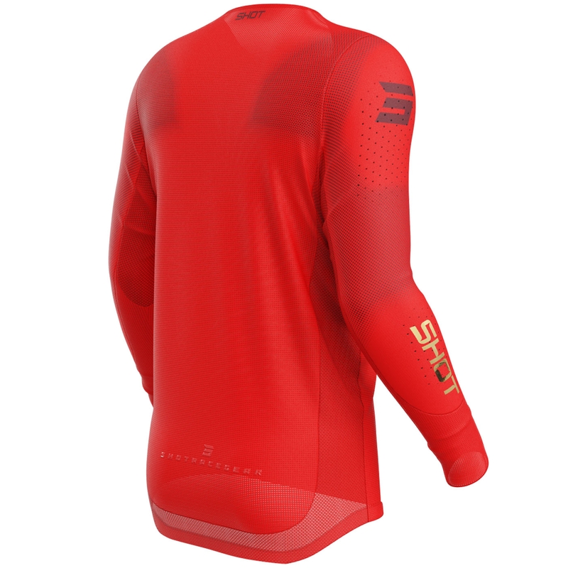 Motocross-Trikot Shot Aerolite Space rot