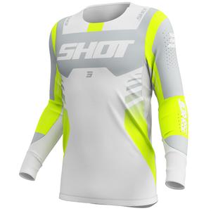Shot Aerolite Sprint Motocross-Trikot grau