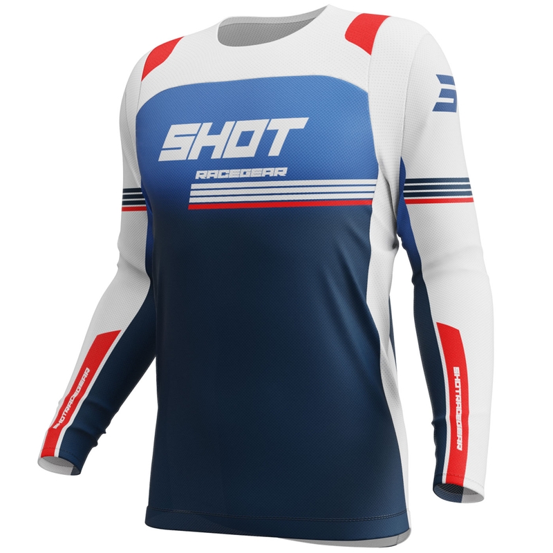 Shot Contact Linear Patriot Motocross-Trikot