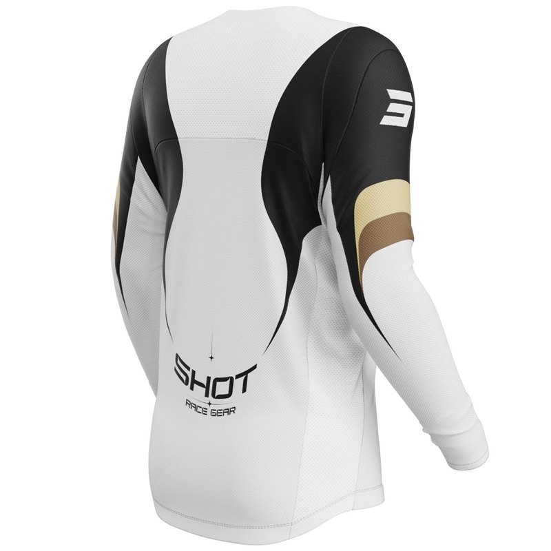 Shot Contact Manta Motocross-Trikot weiß