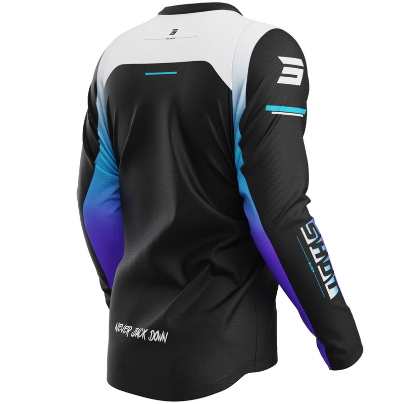 Shot Devo Block Motocross-Trikot lila