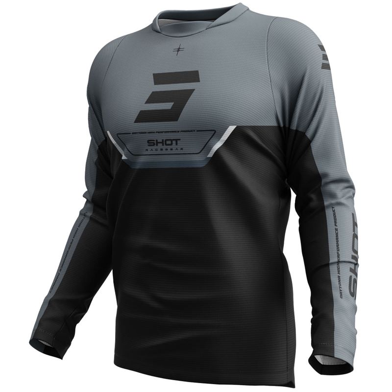 Shot Devo Daytona Motocross-Trikot schwarz