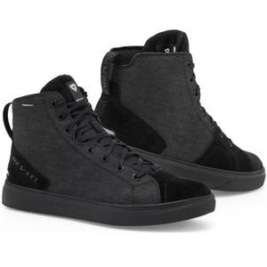 Revit Delta H2O Motorradstiefel schwarz