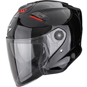 Scorpion EXO-GT Jet Solid Offener Motorradhelm Metallic Schwarz