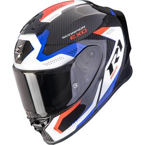 Scorpion EXO-R1 EVO II Carbon Air Propel Motorrad Integralhelm schwarz-weiß-rot