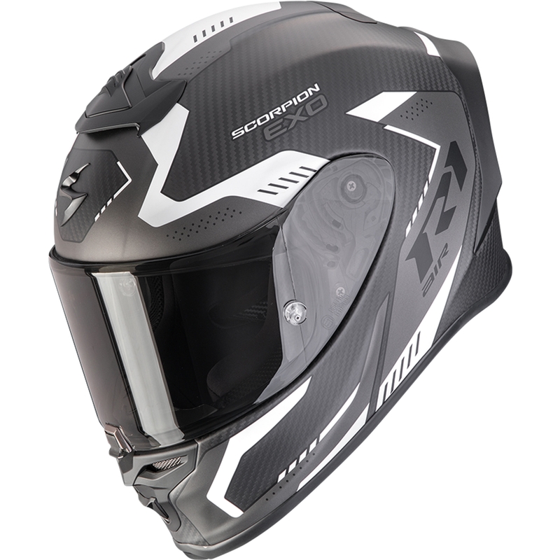 Scorpion EXO-R1 EVO II Carbon Air Propel Integralhelm Mattschwarz-Silber