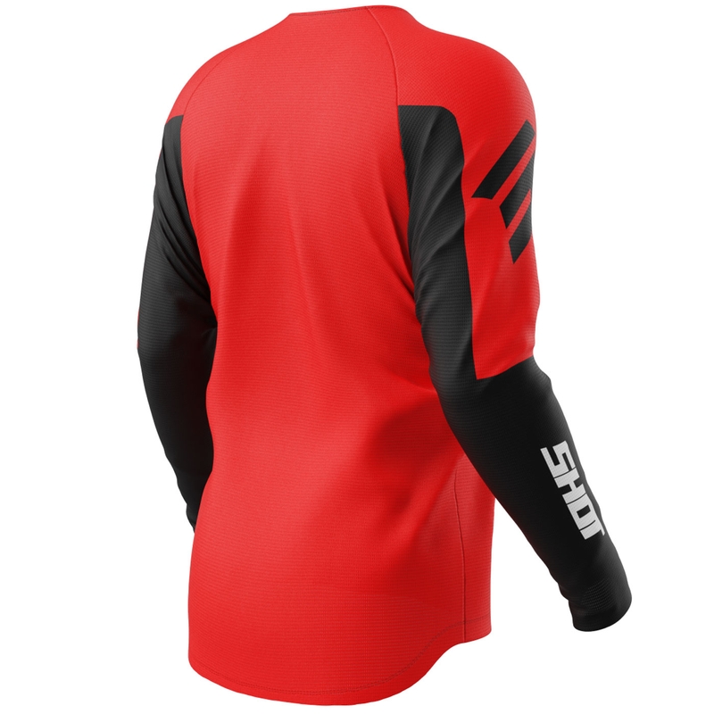 Motocross Trikot Shot Draw Private rot