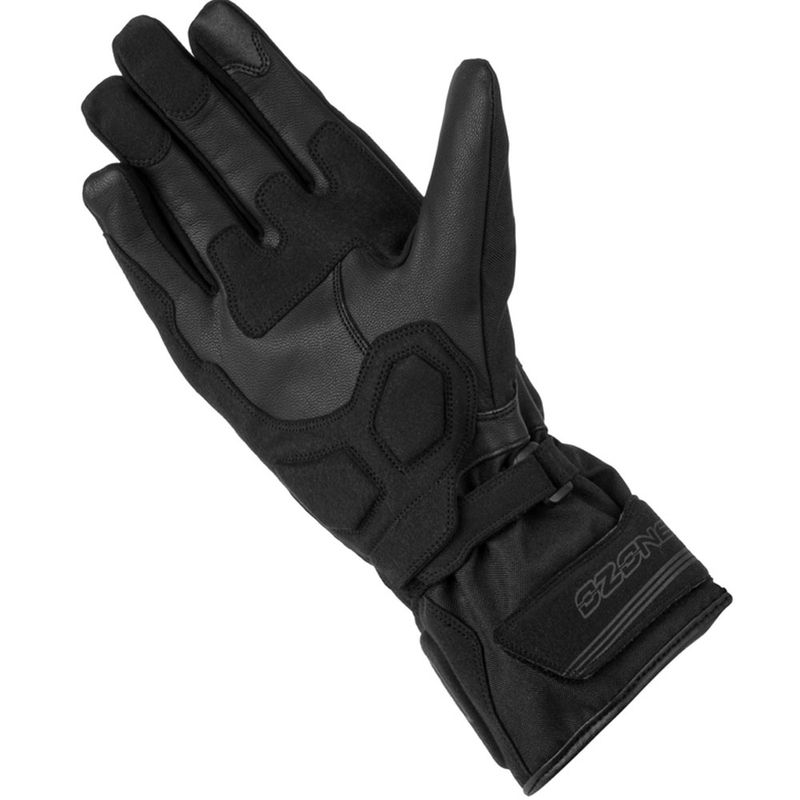 Motorradhandschuhe Ozone Touring WP schwarz