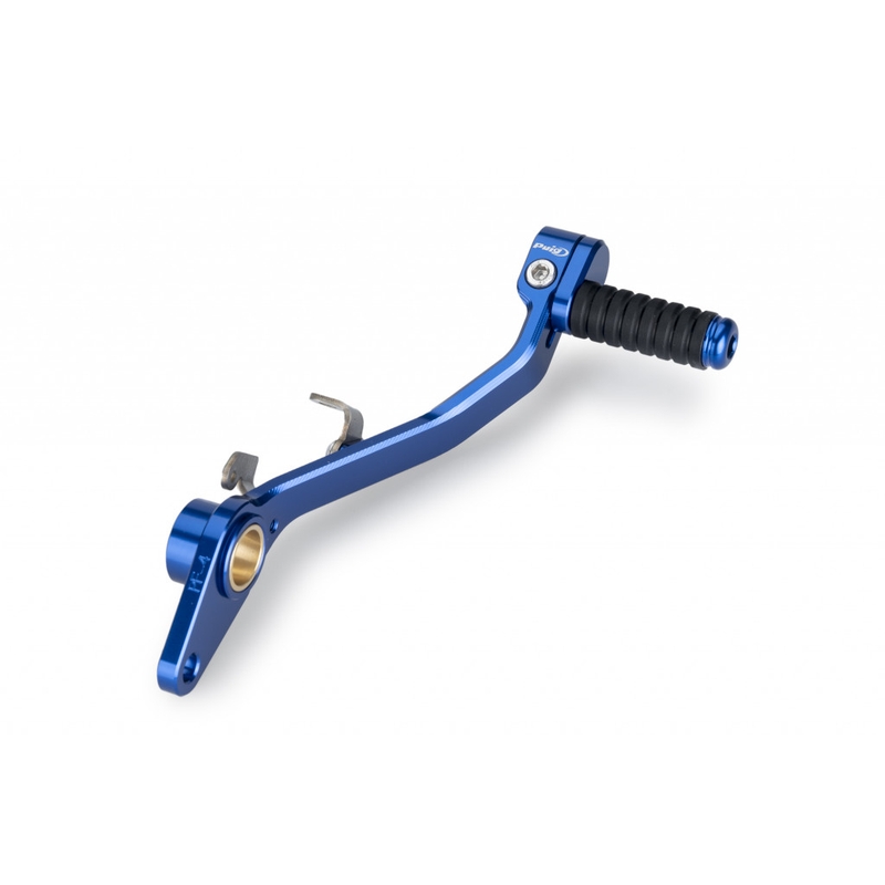 Brake foot pedal PUIG blau adjustable