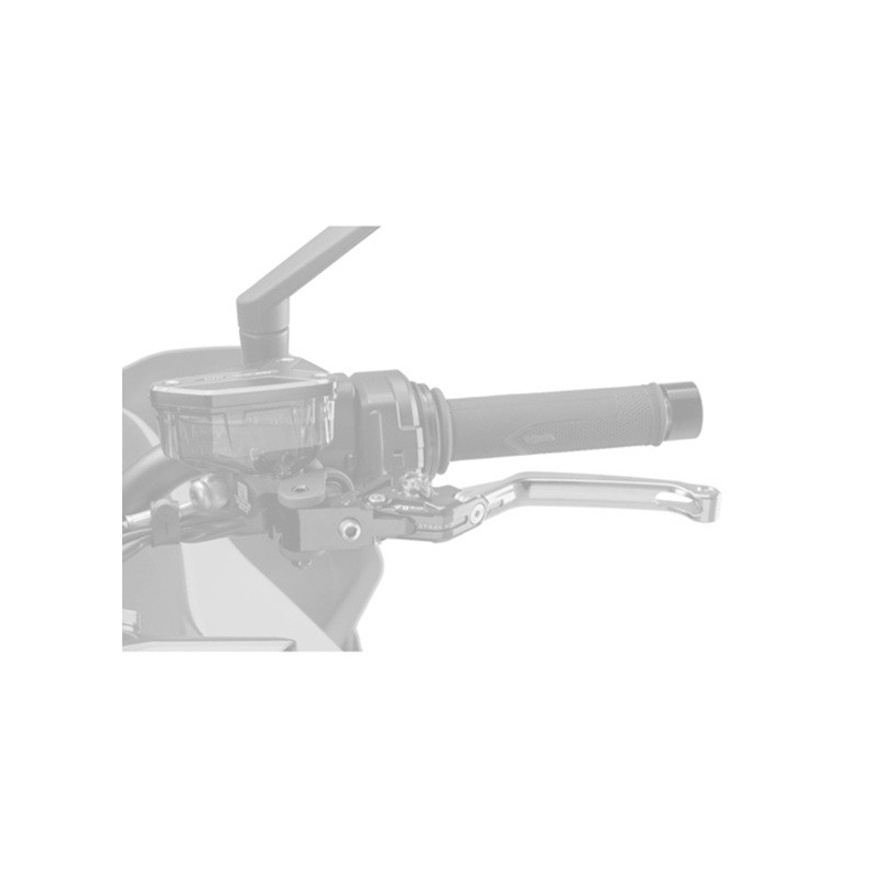 Kupplungshebel ohne Adapter PUIG 4.0 foldable schwarz/rot