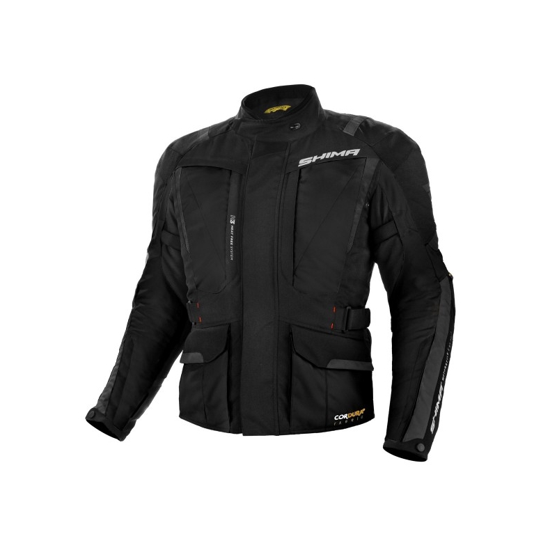 Motorradjacke Shima Hero schwarz Ausverkauf