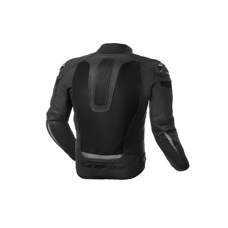 Motorradjacke Shima Piston schwarz