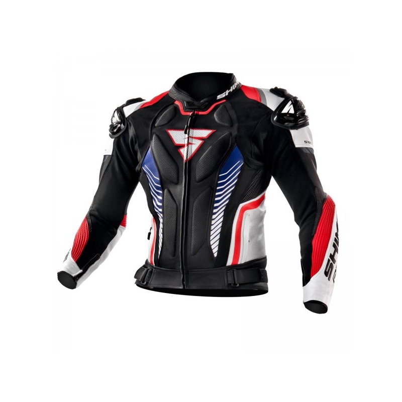 Shima Apex schwarz-weiß-rot Motorradjacke Ausverkauf