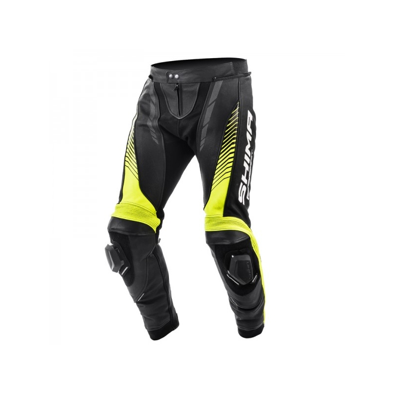 Shima Apex Motorradhose schwarz-fluo gelb