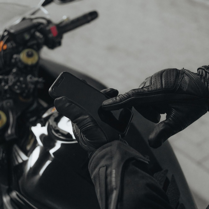Rebelhorn Hike II Motorradhandschuhe schwarz