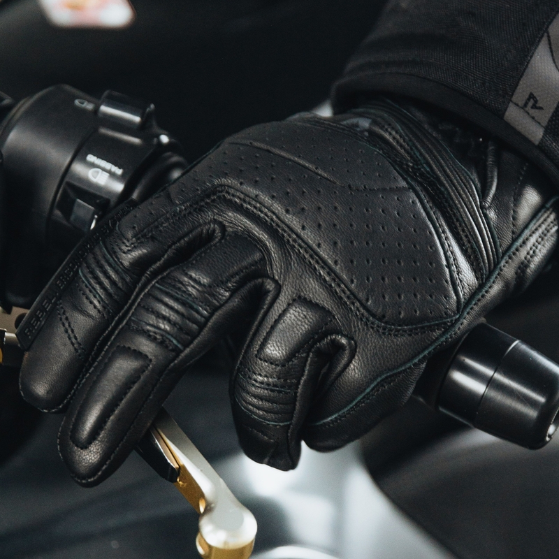 Rebelhorn Hike II Motorradhandschuhe schwarz