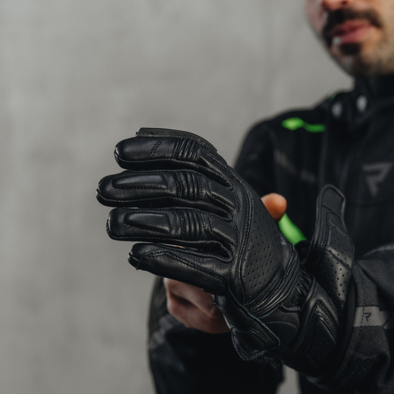 Rebelhorn Hike II Motorradhandschuhe schwarz
