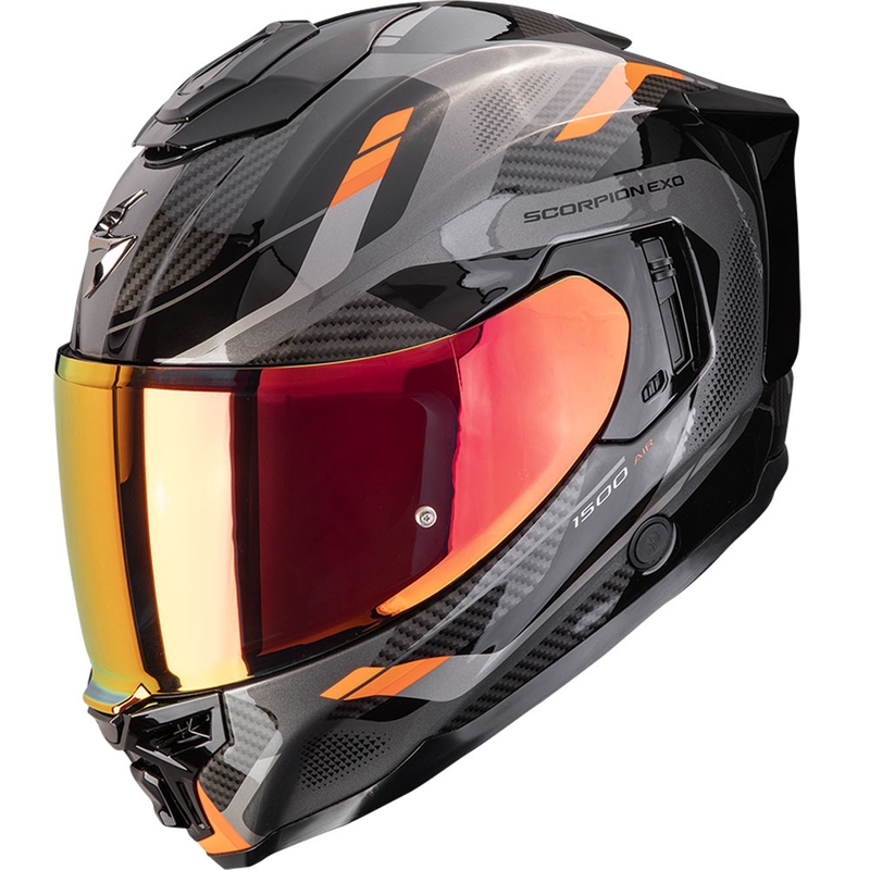 Scorpion EXO-1500 Air Sleek Motorrad Integralhelm schwarz-orange