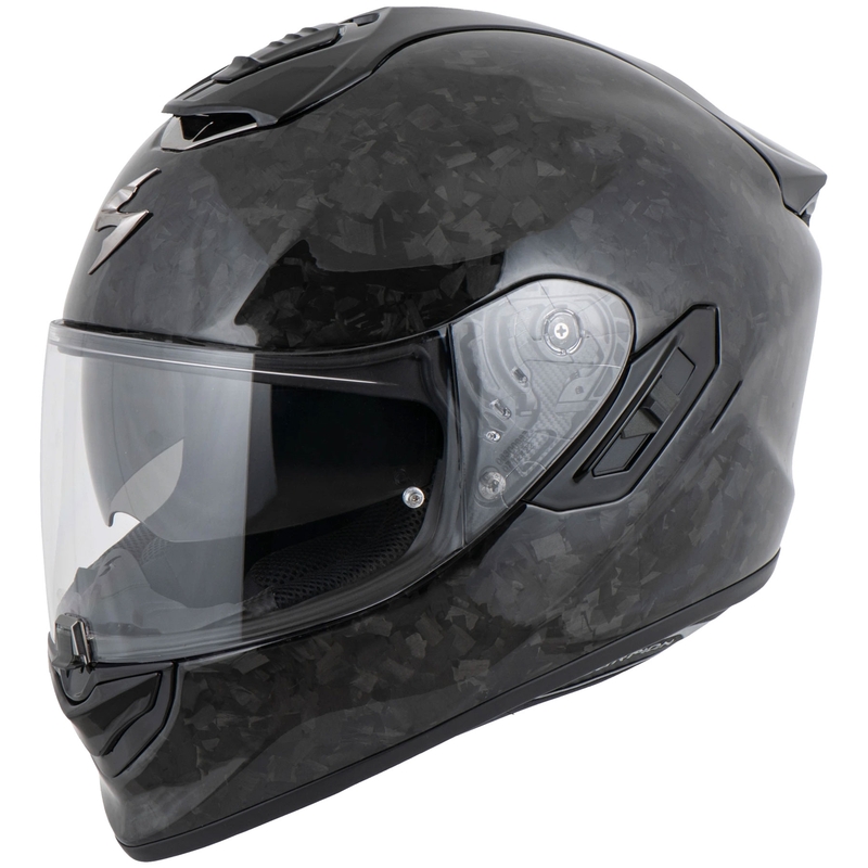 Scorpion EXO-1400 EVO II CARBON AIR Integralhelm Motorrad Onyx Ausverkauf