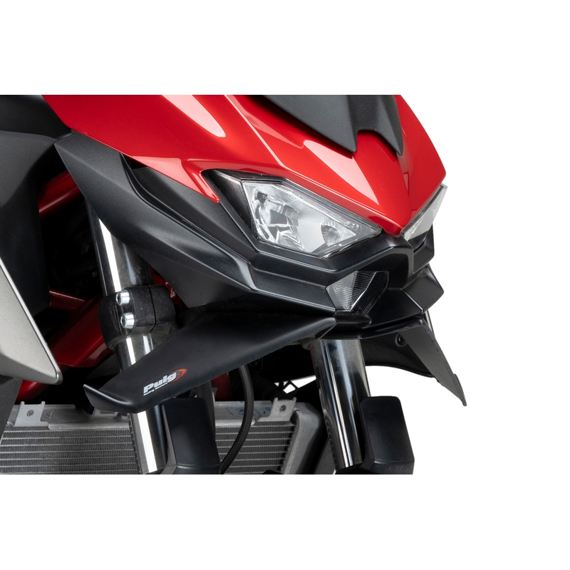 Frontal spoilers PUIG NAKED schwarz matt