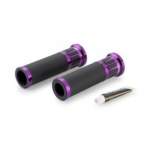 Handgriffe PUIG RACING 5879L purple 119mm