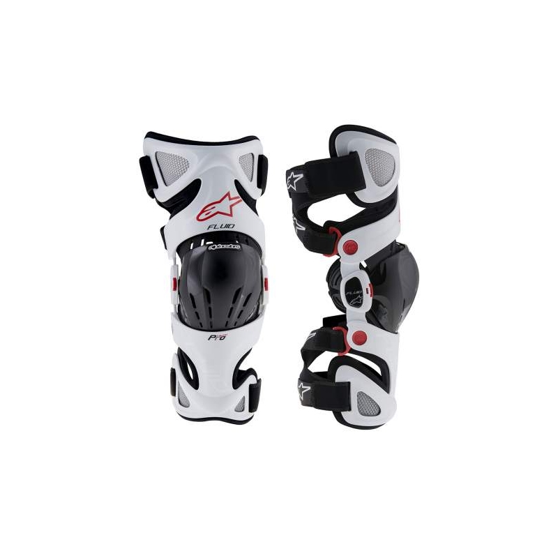 Alpinestars Fluid Pro Knieschoner weiß