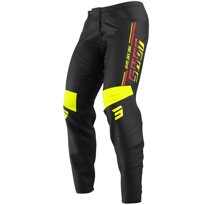 Crosshose Shot Devo Block Fluo Gelb