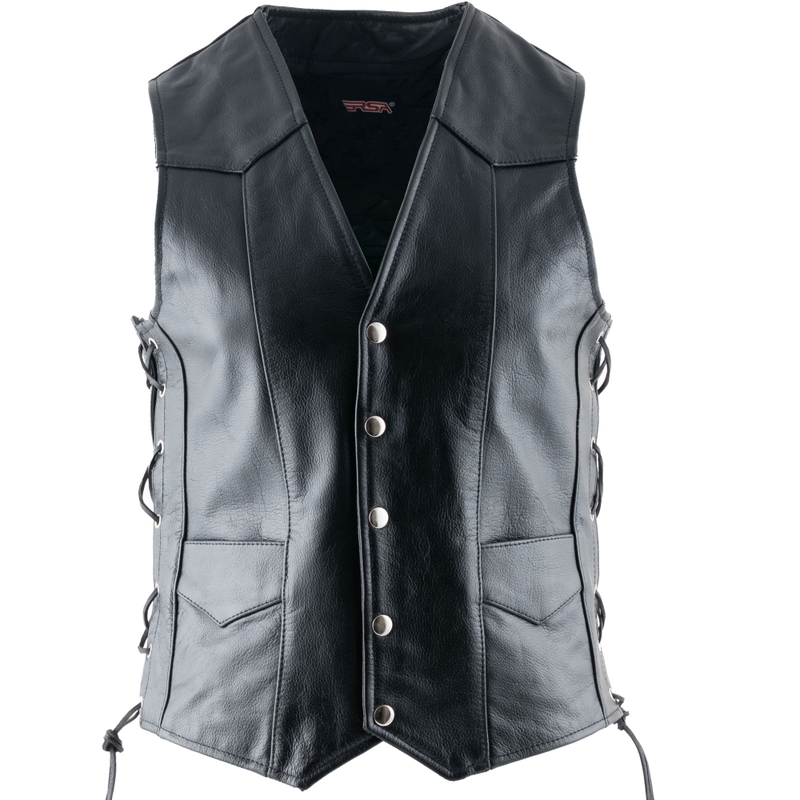 Leder-Motorradweste RSA Orel