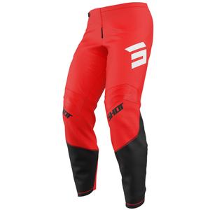 Shot Draw Private Motocrosshose rot