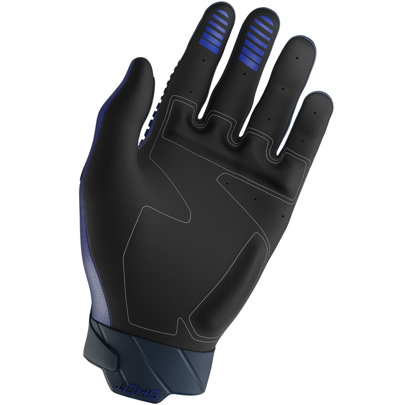 Motocross-Handschuhe Shot Core Max blau