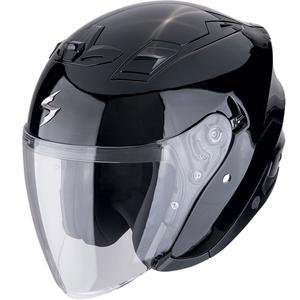Scorpion EXO-Z1 SOLID Motorradhelm mit offenem Gesicht, metallic schwarz
