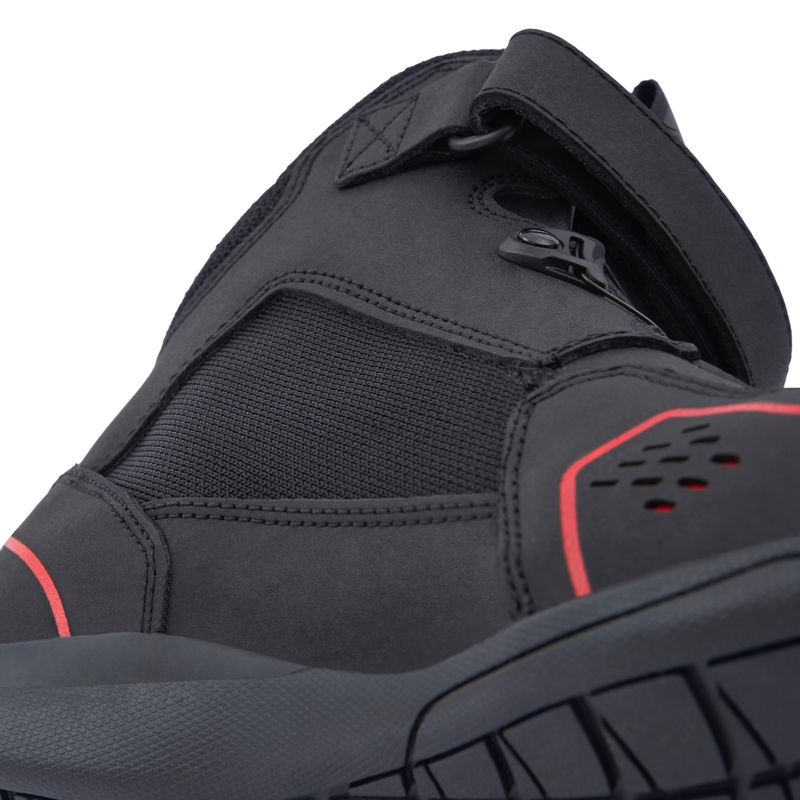 Rebelhorn Spark II Motorradstiefel schwarz-rot