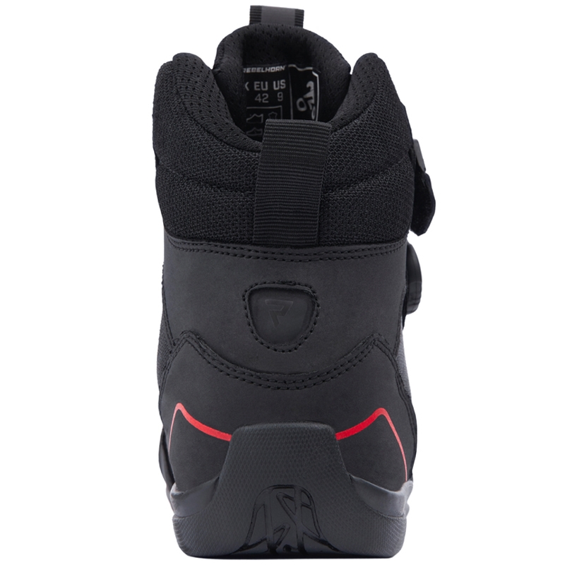 Rebelhorn Spark II Motorradstiefel schwarz-rot
