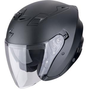 Scorpion EXO-Z1 SOLID Motorradhelm mit offenem Gesicht, matt perlschwarz